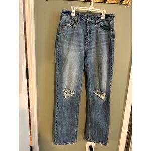 Eunina Size 7 High Rise Dad Jean